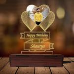 Giftiliya Birthday Lamp | Gift for Birthday | Personalize Gift | 3D Illusion Lamp| Best Birthday Gift for Men and Women