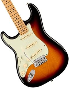 Fender Player Plus Stratocaster LH 3-Tone Sunburst MN Left-Handed Electric Guitar with Deluxe Gig Bag