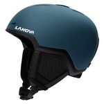 LANOVAGEAR Ski Helmet-Snowboard Helmet for Men,Women,Youth,Snow Helmet with Adjustable Vent,Winter Sports Helmet for Snowboarding,Skiing,Snowmobile Windproof (blue, M)