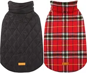 Kuoser Warm Dog Coat, Reversible Do