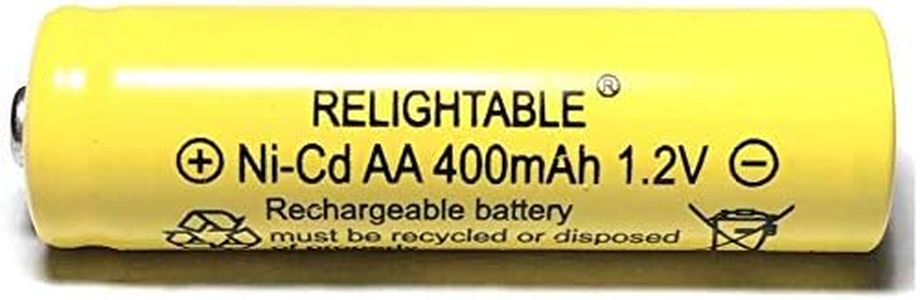 400mah AA NiCd 1.2v Rechargeable Batteries Garden Solar Ni-Cd Light LED F (Pack of 20)