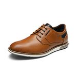 Bruno Marc Men's Casual Dress Oxfords Shoes Business Formal Derby Sneakers, Brown, 10.5