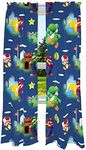 Franco Kids Room Window Curtains Drapes Set, 82 in x 84 in, Super Mario