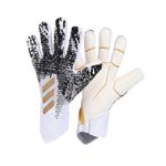 BNF® Soccer Goalie Gloves Anti Slip Hand Protector Professional Goalkeeper Gloves Size 7 White and Gold|Sporting Goods | Team Sports |Gloves|1 Pair of Goalkeeper Gloves