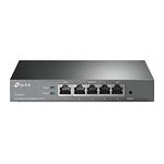 TP-LINK TL-R470T+ Load Balance Broadband Business Router with Up to 4 WAN Ports, PPPoE Server, Advanced QoS and Strong Firewall