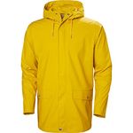 Helly Hansen Mens Moss Rain Coat, XL, Essential Yellow