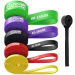 Power Guidance Resistance Bands, Pull Up Bands, Bande Elastique entrainement, Workout Bands, Exercise Bands, Resistance Bands Set for Physiotherapy, Working Out, Muscle Training,Shape Body