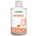 Liquid Multivitamin – Natural Formula – Get Your Energy Back - for Kids and Adults - Great Tasting – Fast Absorption – 33 Doses - 500ml – Vegetarian – GMO-Free – Gluten Free – No Sugar Added - Made in Canada