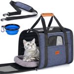 Morpilot Cat Carrier Soft for Large Medium Cats and Puppy up to 20lbs