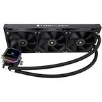 Thermalright Frozen Prism 360 Black AIO Water Cooler,Liquid CPU Cooler, 3×120mm PWM Fans Water Cooling System,1850RPM High Speed,Compatible With AMD/AM4/AM5&Intel LGA115X/1200/2011/1700