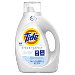 Tide Free & Gentle Liquid Laundry Detergent, 64 loads, 84 fl oz