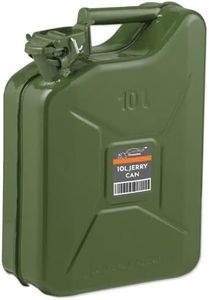 Xtremeauto Jerry Can Fuel Can Metal Petrol Can Water Container Cans Extra Large Liquid Storage Canister For Diesel, Petrol, Oil & Water Container - UN Approved, TUV/GS Certified (10L Jerry Can)