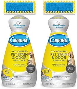 Carbona Oxy-Powered Pet Stain & Odor Remover w/ Active Foam Technology | 22 Fl Oz, 2 Pack