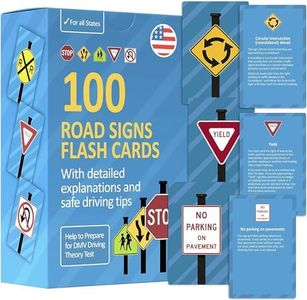 Road Signs Flash Cards - DMV Permit Test Flash Cards