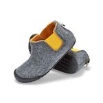 Gumbies Brumby Boot Indoor & Outdoor Slippers | Easy Slip On House Shoes with Recycled Materials, Ideas for Gift Giving for Men & Women, Grey & Curry, UK 6