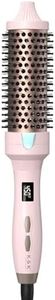 K&K 1 1/2 Inch Ceramic Tourmaline Ionic Heated Round Brush Curling Brush Creates Blowout Look -Creates Root Volume & Loose Curls Volume Curls Dual Voltage Hair Styling Tool (Pink, 1.5 Inch)
