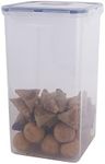 LocknLock Easy Essentials Food lids/Pantry Storage/Airtight containers, BPA Free, Square-16.9 Cup-for Chips, Clear