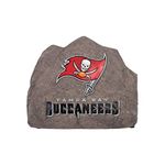 NFL Tampa Bay Buccaneers Team Logo Faux Rock Lawn Decor Garden StoneTeam Logo Faux Rock Lawn Decor Garden Stone, Team Color, One Size