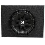 KICKER Comp 12" Loaded Truck Subwoofer Box Enclosure (10C12-4)