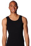 Roch Valley Oliver Sleeveless Mens/Boy's Leotard Black Adult Small