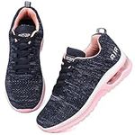 ziitop Running Shoes for Women Walking Shoes Athletic Air Cushion Tennis Shoes Ladies Non Slip Lightweight Fashion Sneakers Breathable Mesh Sport Shoes Girls Workout Casual Gym Jogging Shoes