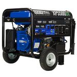 DuroMax XP5500DX 5,500-Watt/4,500-Watt 224cc Electric Start Dual Fuel Portable Generator w/CO Alert