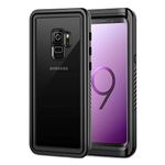 BengUp Samsung S9 Case with Built-in Screen Protector Shockproof Waterproof Dustproof Snowproof Cases, IP68 Certified Full Body Sealed Underwater Protective Cover for Samsung Galaxy S9 (Black)