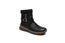 IVACHY Women Warm Lining Ankle Boots - Cozy insulated winter boots- Zip closure - UK ladies size 3 to 7.5