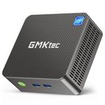 GMKtec G3 Plus Mini PC, Intel Twin Lake N150(upgraded N100) 16GB RAM 1TBB M.2 2280 NVME PCIE3.0 SSD, Mini Desktop Computer Support Win-11 Pro/Dual HDMI/WiFi6/BT5.2