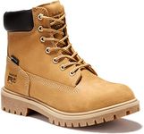 Timberland PRO Women's Direct Attach 6 Inch Steel Safety Toe Insulated Waterproof Industrial Work Boot, Wheat Nubuck, 9