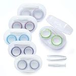 LCFALO 6 Pack Colored Contact Lens 