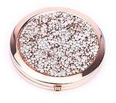 BangBangSing Magnifying Compact Cosmetic Mirror 2.75 Inch Round Handheld Travel Pocket Makeup Mirror