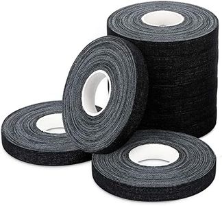 Athletic Finger Tape, Strong Athletic Tape for Grappling, Brazilian Jiu Jitsu (BJJ), Judo, Rock Climbing,Bouldering, Crossfit and Martial Artsand MMA, 0.3 in x 45 feet, 10 Rolls per Pack (Black)