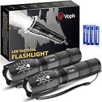 Voph Flashlight 2 Pack, 5 Modes 200