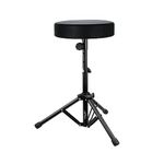 Softline Pro SP36 Drum Throne - 3 Steps Height Adjustable Knob, Durable Double Stents Tripod