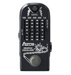 AZOR 5 Band EQ Guitar Effect Pedal Graphic Equalizer Distortions Effect Metal Pedal with True Bypass AP-322