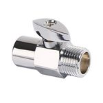 Watflow Water Shut Off Valve, Shower Head Water Saver, Shower Head Flow Restrictor, Shower or Garden Water Flow Control Valve 1/2"NPT