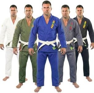 POZTEV Brazilian Jiu Jitsu Gi for Men & Women BJJ Gi Grappling Kimonos Preshrunk Lightweight Fabric Martial Arts Uniform