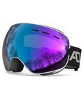 ACURE Ski Goggles, Snow Snowboard Goggles, Anti Fog, UV400 Protection, OTG- Over Glasses, for Men Women Kids