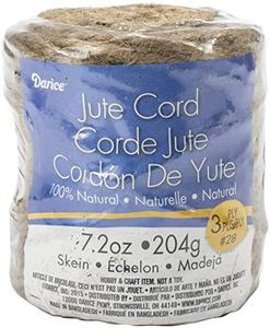 Darice Jute 3PLY 98YD Natural, Talla única, 98