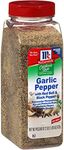 McCormick California Style Garlic Pepper with Red Bell & Black Pepper Coarse Grind Seasoning, 22 oz