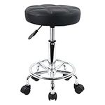 KKTONER Round Rolling Stool Chair P