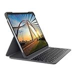 Logitech Slim Folio PRO Backlit Bluetooth Keyboard Case for iPad Pro 12.9-inch (3rd and 4th gen) - Graphite