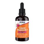 Now Foods Liquid Vitamin D-3 400Iu/Dropper, 2 Ounce