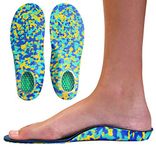 Childrens Insoles for Kids with Flat Feet Who Need Arch Support By Kidsoles (Kids Size 2-6)