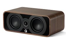 Q ACOUSTICS 5090 Centre Speaker Santos Rosewood - 2 x 4.5 Mid/Bass Driver, 1 x 1 Tweeter - TV Speakers for Surround Sound System - Vinyl Record Player Speakers Hifi, Gaming PC Speakers