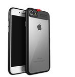 MOBITUSSION Eventual Series Ultra Thin Clear Shell Back Cover with 360 Degree All Sides and Camera Protection for Apple iPhone 6 (Black)