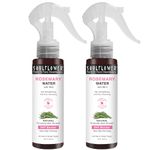 Soulflower Rosemary Water Spray With Mint | For Hair Growth, Hair Fall Control, Hair Damage Protection, Anti Frizz | Rosemary, Niacinamide & Peppermint Oil for Men & Women - 100ml (Pack Of 2)