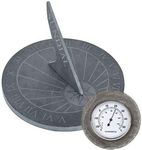 Esschert Design Slate Sundial and Thermometer Package