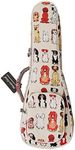 MUSIC FIRST Cotton 21“ Soprano MR Dog Ukulele case Ukulele Bag Ukulele Cover, Original Design. !